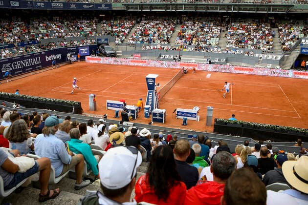 TENNIS - ATP, Tennis Herren Generali Open 2021 KITZBUEHEL,AUSTRIA,30.JUL.21 - TENNIS - ATP World Tour, Generali Open. Image shows Daniel Altmaier (GER) and Pedro Martinez (ESP).  GEPAxpictures xPatrickxSteiner