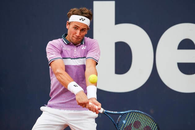 TENNIS - ATP, Tennis Herren Generali Open 2021 KITZBUEHEL,AUSTRIA,30.JUL.21 - TENNIS - ATP World Tour, Generali Open. Image shows Casper Ruud (NOR).  GEPAxpictures xPatrickxSteiner