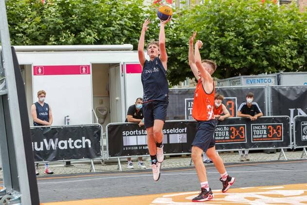 3×3 German Championship 2021, 30 07 2021 U18 preliminary round matches 3×3 German Championship 2021 30 07 2021 in Düsseldorf, Germany. Copyright: xBEAUTIFULxSPORTS KennyxBeelex