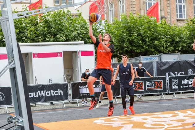 3×3 German Championship 2021, 30 07 2021 U18 preliminary round matches 3×3 German Championship 2021 30 07 2021 in Düsseldorf, Germany. Copyright: xBEAUTIFULxSPORTS KennyxBeelex