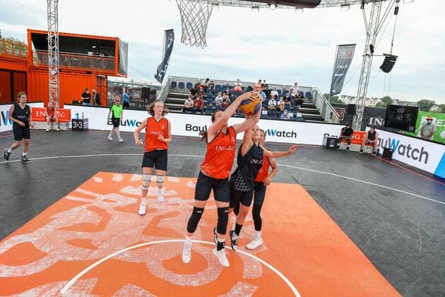 3×3 German Championship 2021, 30 07 2021 U18 preliminary round matches 3×3 German Championship 2021 30 07 2021 in Düsseldorf, Germany. Copyright: xBEAUTIFULxSPORTS KennyxBeelex