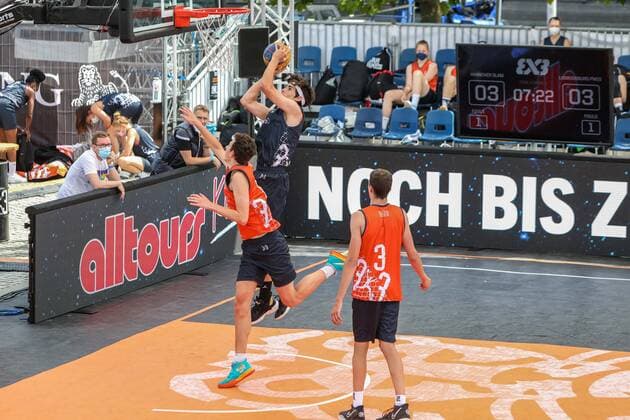 3×3 German Championship 2021, 30.07.2021 U18 Vorrundenspiele - 3×3 German Championship 2021 30.07.2021 in Düsseldorf. Copyright: xBEAUTIFULxSPORTS KennyxBeelex