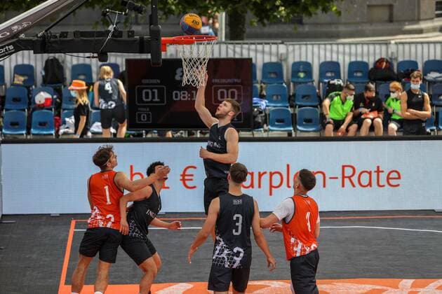 3×3 German Championship 2021, 30.07.2021 U18 Vorrundenspiele - 3×3 German Championship 2021 30.07.2021 in Düsseldorf. Copyright: xBEAUTIFULxSPORTS KennyxBeelex