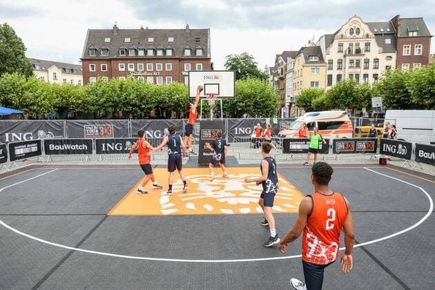 3×3 German Championship 2021, 30.07.2021 U18 Vorrundenspiele - 3×3 German Championship 2021 30.07.2021 in Düsseldorf. Copyright: xBEAUTIFULxSPORTS KennyxBeelex