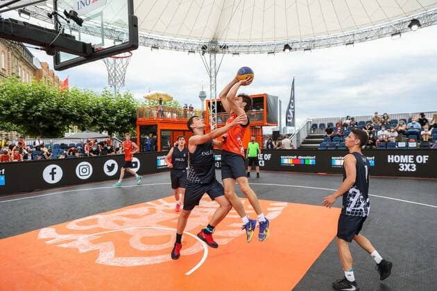 3×3 German Championship 2021, 30.07.2021 U18 Vorrundenspiele - 3×3 German Championship 2021 30.07.2021 in Düsseldorf. Copyright: xBEAUTIFULxSPORTS KennyxBeelex
