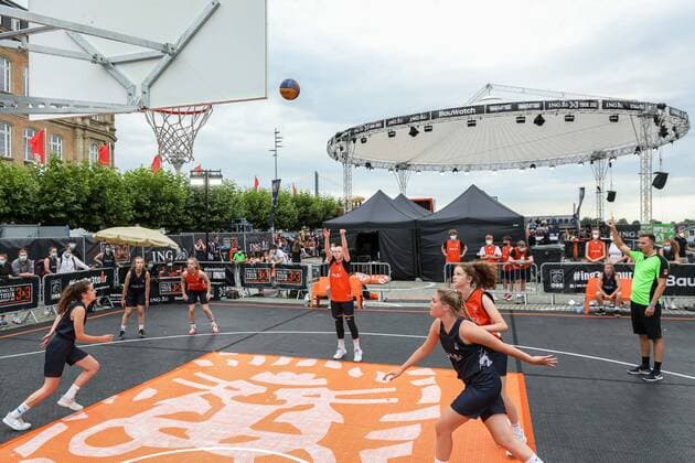 3×3 German Championship 2021, 30.07.2021 U18 Vorrundenspiele - 3×3 German Championship 2021 30.07.2021 in Düsseldorf. Copyright: xBEAUTIFULxSPORTS KennyxBeelex