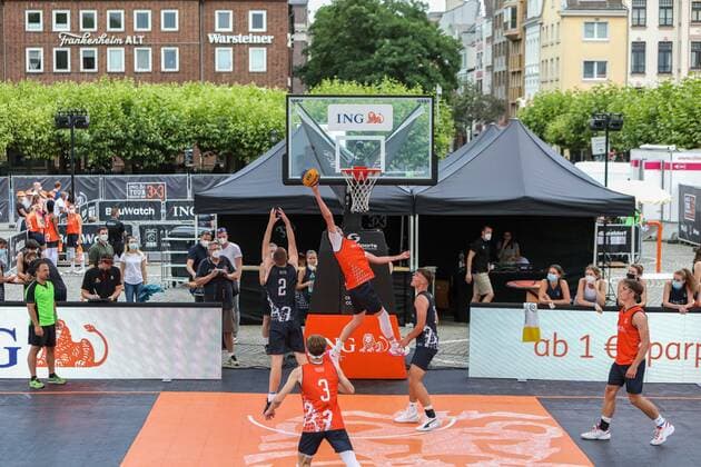 Basketball, 3x3 German Championships in Düsseldorf