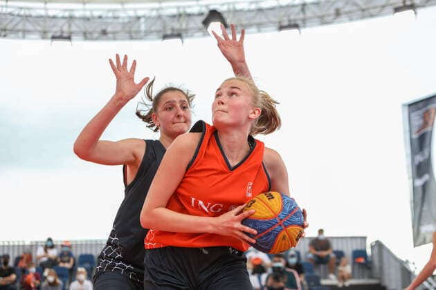 3×3 German Championship 2021, 30 07 2021 U18 preliminary round matches 3×3 German Championship 2021 30 07 2021 in Düsseldorf, Germany. Copyright: xBEAUTIFULxSPORTS KennyxBeelex