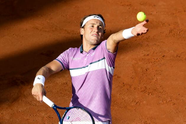 TENNIS - ATP, Tennis Herren Generali Open 2021 KITZBUEHEL,AUSTRIA,30.JUL.21 - TENNIS - ATP World Tour, Generali Open. Image shows Casper Ruud (NOR).  GEPAxpictures xPatrickxSteiner