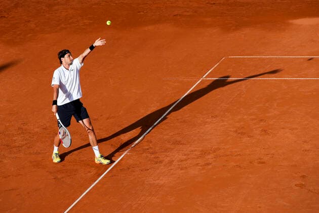TENNIS - ATP, Tennis Herren Generali Open 2021 KITZBUEHEL,AUSTRIA,30.JUL.21 - TENNIS - ATP World Tour, Generali Open. Image shows Arthur Rinderknech (FRA).  GEPAxpictures xPatrickxSteiner