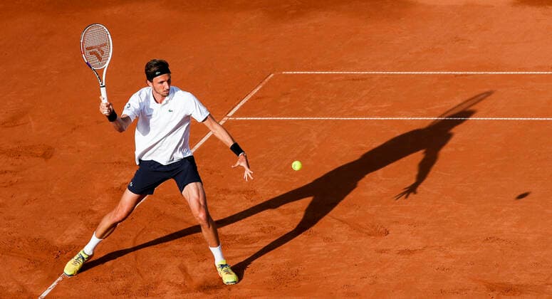 TENNIS - ATP, Tennis Herren Generali Open 2021 KITZBUEHEL,AUSTRIA,30.JUL.21 - TENNIS - ATP World Tour, Generali Open. Image shows Arthur Rinderknech (FRA).  GEPAxpictures xPatrickxSteiner