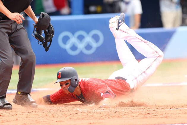 Hayato Sakamoto (JPN), JULY 31, 2021 - Baseball : Opening Round Group A game between Japan - Mexico during the Tokyo 2020 Olympic Games, Olympische Spiele, Olympia, OS at the Yokohama Baseball Stadium in Kanagawa, Japan. Noxthirdxpartyxsales  (165986697)