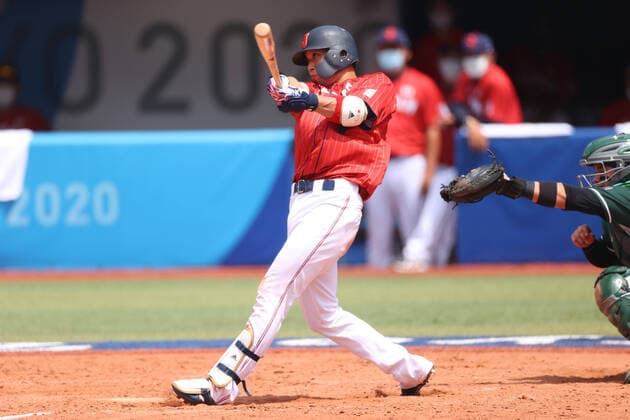 Tetsuto Yamada (JPN), JULY 31, 2021 - Baseball : Opening Round Group A game between Japan - Mexico during the Tokyo 2020 Olympic Games, Olympische Spiele, Olympia, OS at the Yokohama Baseball Stadium in Kanagawa, Japan. Noxthirdxpartyxsales  (165989329)