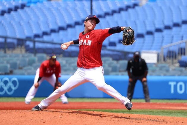 Masato Morishita (JPN), JULY 31, 2021 - Baseball : Opening Round Group A game between Japan - Mexico during the Tokyo 2020 Olympic Games, Olympische Spiele, Olympia, OS at the Yokohama Baseball Stadium in Kanagawa, Japan. Noxthirdxpartyxsales  (165989336)