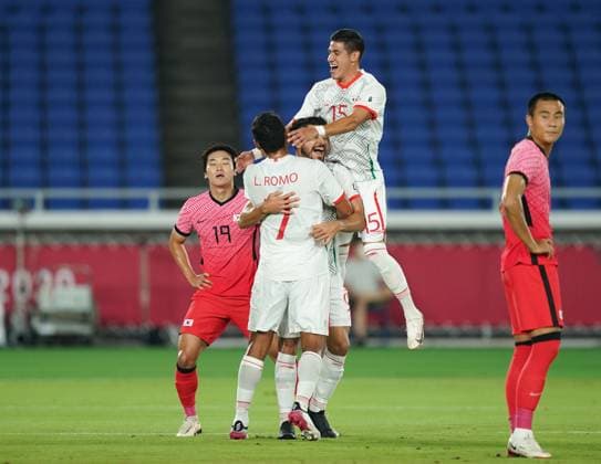 Tokyo 2020 in 2021, Football, South Korea - Mexico
