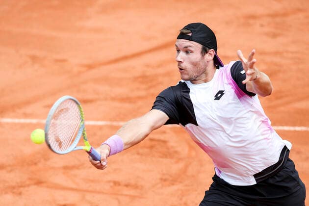 TENNIS - ATP, Tennis Herren Generali Open 2021 KITZBUEHEL,AUSTRIA,31.JUL.21 - TENNIS - ATP World Tour, Generali Open. Image shows Lucas Miedler (AUT).  GEPAxpictures xPatrickxSteiner