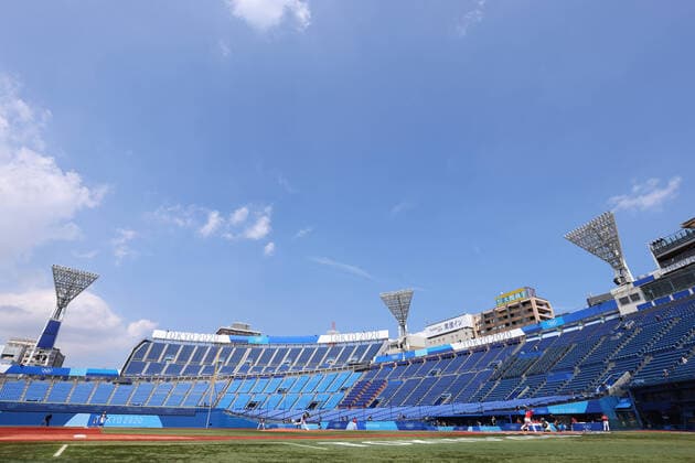 General view, JULY 31, 2021 - Baseball : Opening Round Group A game between Japan - Mexico during the Tokyo 2020 Olympic Games, Olympische Spiele, Olympia, OS at the Yokohama Baseball Stadium in Kanagawa, Japan. Noxthirdxpartyxsales  (166029000)