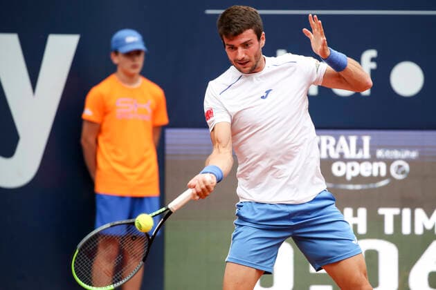 TENNIS - ATP, Tennis Herren Generali Open 2021 KITZBUEHEL,AUSTRIA,31.JUL.21 - TENNIS - ATP World Tour, Generali Open. Image shows Pedro Martinez (ESP).  GEPAxpictures xPatrickxSteiner