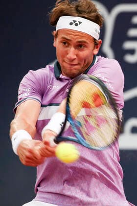 TENNIS - ATP, Tennis Herren Generali Open 2021 KITZBUEHEL,AUSTRIA,31.JUL.21 - TENNIS - ATP World Tour, Generali Open. Image shows Casper Ruud (NOR).  GEPAxpictures xPatrickxSteiner