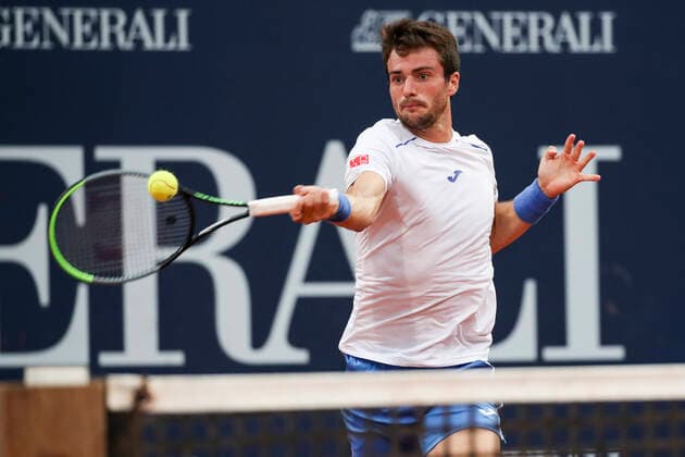 TENNIS - ATP, Tennis Herren Generali Open 2021 KITZBUEHEL,AUSTRIA,31.JUL.21 - TENNIS - ATP World Tour, Generali Open. Image shows Pedro Martinez (ESP).  GEPAxpictures xPatrickxSteiner