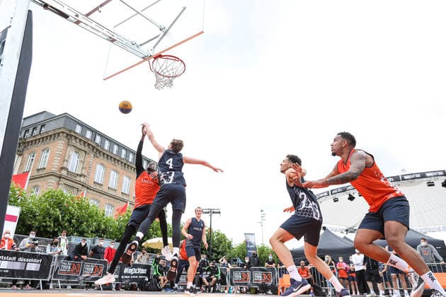 Basketball, 3x3 German Championships in Düsseldorf