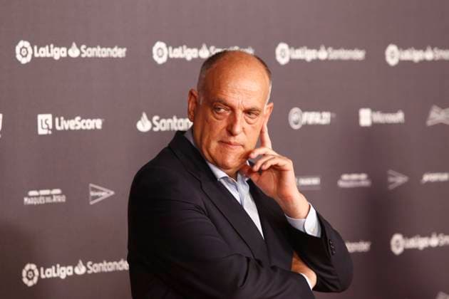 Javier Tebas attends the La Liga Champions Gala: season 2020-21 to 30 July 2021 in Madrid (Spain). FOOTBALL ATHLETES;LA LIGA;LA LIGA SANTANDER JosÃ Oliva LagenciaEP 07 30 2021 Madrid Madrid Spain Copyright: xJosÃ xOlivax 3863323