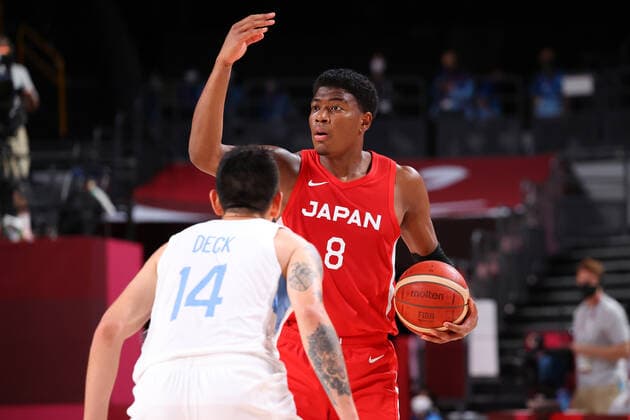 Rui Hachimura (JPN), AUGUST 1, 2021 - Basketball : Men s Preliminary Round Group C match between Argentina - Japan during the Tokyo 2020 Olympic Games, Olympische Spiele, Olympia, OS at the Saitama Super Arena in Saitama, Japan. Noxthirdxpartyxsales  (166089590)