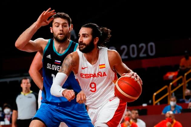 Tokyo 2020 in 2021, Basketball, Men, Spain - Slovenia