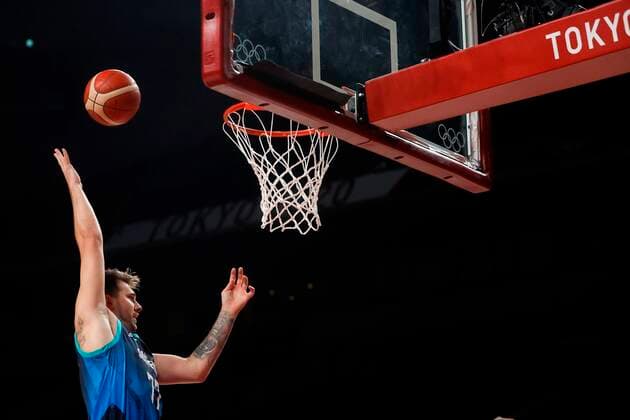 Slovenian Luka Doncic during their match for Group C of men s basketball between Spain and Slovenia for the 2020 Olympic Games, Olympische Spiele, Olympia, OS at the Saitama Super Arena in Tokyo, Japan, 01 August 2021. 2020 Olympics Basketball: Spain - Slovenia !ACHTUNG: NUR REDAKTIONELLE NUTZUNG!  Copyright: xFernandoxBizerrax EVE5784 20210801-94ee11e0eca4bcccd7816c9066d8dad9647a6427