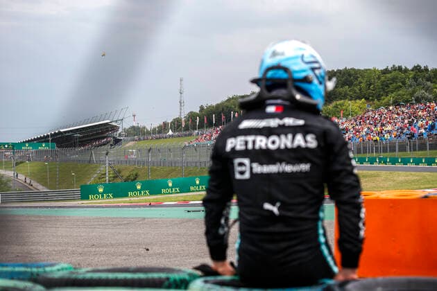 77 Valtteri Bottas FIN, Mercedes AMG Petronas F1 Team , F1 Grand Prix of Hungary at Hungaroring on August 1, 2021 in Budapest, Hungary Photo by HOCH ZWEI Budapest Hungary