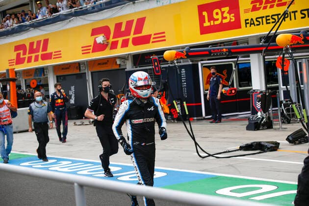 31 Esteban Ocon FRA, Alpine F1 Team , F1 Grand Prix of Hungary at Hungaroring on August 1, 2021 in Budapest, Hungary Photo by HOCH ZWEI Budapest Hungary