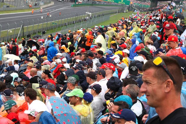 Fans, F1 Grand Prix of Hungary at Hungaroring on August 1, 2021 in Budapest, Hungary Photo by HOCH ZWEI Budapest Hungary