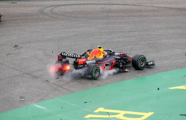 Start, 11 Sergio Perez MEX, Red Bull Racing , F1 Grand Prix of Hungary at Hungaroring on August 1, 2021 in Budapest, Hungary Photo by HOCH ZWEI Budapest Hungary