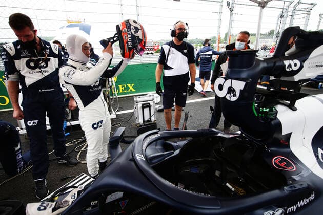 F1 Grand Prix of Hungary 22 Yuki Tsunoda (JPN, Scuderia AlphaTauri Honda), F1 Grand Prix of Hungary at Hungaroring on August 1, 2021 in Budapest, Hungary. (Photo by Peter Fox Getty Images FIA Pool via HOCH ZWEI) Budapest Hungaroring Hungary Poolfoto HOCH ZWEI Pool Getty Images ,EDITORIAL USE ONLY