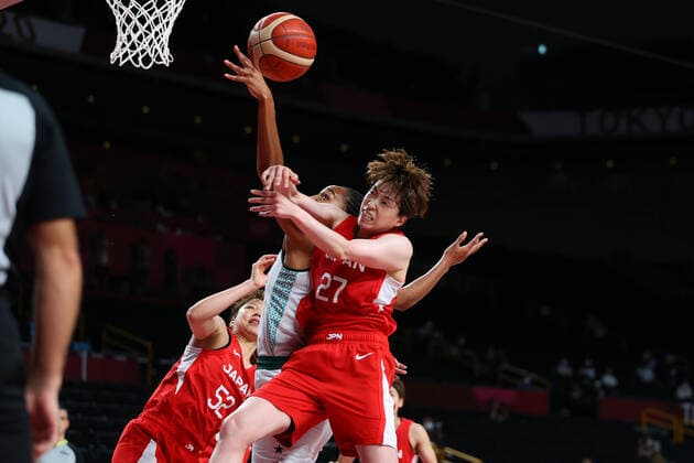 Saki Hayashi (JPN), AUGUST 2, 2021 - Basketball : Women s Preliminary Round Group B match between Nigeria 83-102 Japan during the Tokyo 2020 Olympic Games, Olympische Spiele, Olympia, OS at the Saitama Super Arena in Saitama, Japan. Noxthirdxpartyxsales  (166173476)