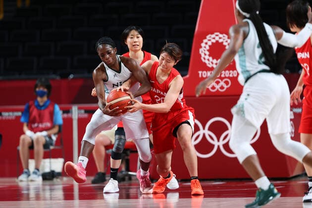 Nanako Todo (JPN), AUGUST 2, 2021 - Basketball : Women s Preliminary Round Group B match between Nigeria 83-102 Japan during the Tokyo 2020 Olympic Games, Olympische Spiele, Olympia, OS at the Saitama Super Arena in Saitama, Japan. Noxthirdxpartyxsales  (166173531)