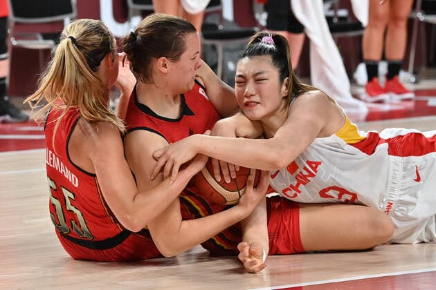 Tokyo 2020 in 2021, Basketball, Women, Belgium - China