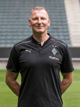 Physiotherapist Dirk Müller, VfL Borussia Mönchengladbach 1 BL, portrait date 2021 2022
