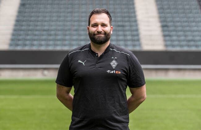 Physiotherapist Ron Rohloff, VfL Borussia Mönchengladbach 1 BL, portrait date 2021 2022