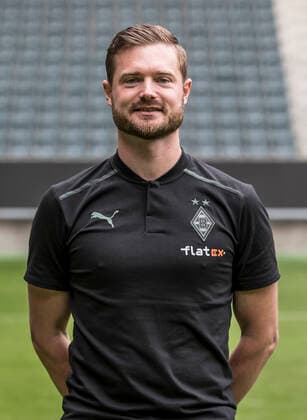 Physiotherapist Benedikt Bohnen, VfL Borussia Mönchengladbach 1 BL, portrait date 2021 2022