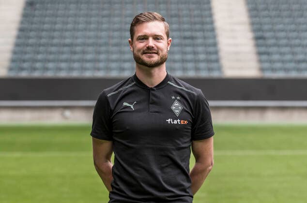 Physiotherapist Benedikt Bohnen, VfL Borussia Mönchengladbach 1 BL, portrait date 2021 2022