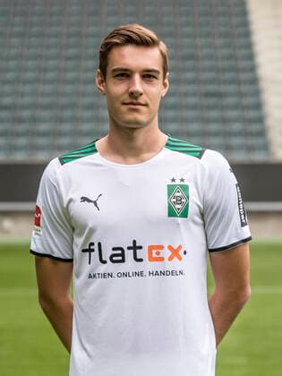 Florian Neuhaus, VfL Borussia Mönchengladbach 1 BL, portrait date 2021 2022