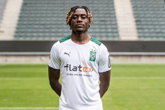 Manu Kone, VfL Borussia Mönchengladbach 1 BL, portrait date 2021 2022
