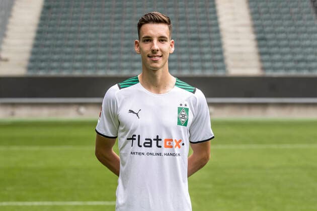 Conor Noß, VfL Borussia Mönchengladbach 1 BL, portrait date 2021 2022