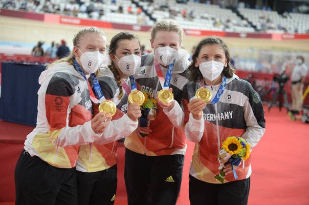 Bilder des Jahres 2021, Sport 08. August Sport Bilder des Tages 03-08-2021 Giochi Olimpici Pista Donne; Giornata 02; 2021, Germany; Izu; 