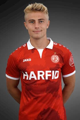 Football Regionalliga West Official photo session Rot Weiss Essen on 28 07 2021 at Seaside Beach Baldeney in Essen Cedric Harenbrock Essen xRx