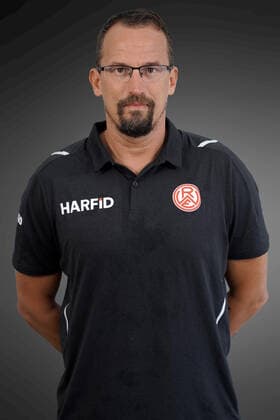 Football Regionalliga West Official photo session Rot Weiss Essen on 28 07 2021 at Seaside Beach Baldeney in Essen Sven Linnemann AthletikTrainer Essen xRx