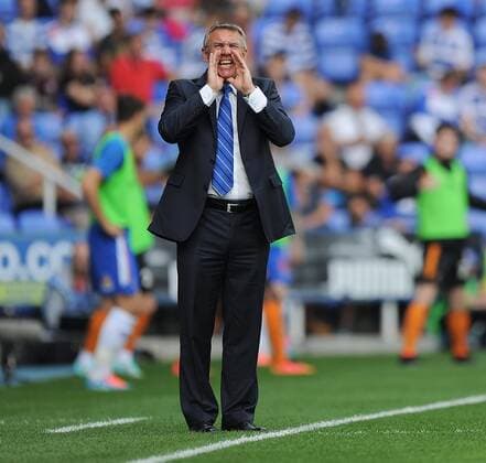 Mandatory Credit: Photo by Alex James Jmp Shutterstock (4130937n) Reading Manager, Nigel Adkins gives his players directions. Reading v Wolves, Britain - 28 Sep 2014 EDITORIAL USE ONLY No use with unauthorised audio, video, data, fixture lists (outside the EU), club league logos or live services. Online in-match use limited to 45 images (+15 in extra time). No use to emulate moving images. No use in betting, games or single club league player publications services. Reading v Wolves, Britain - 28 Sep 2014 EDITORIAL USE ONLY No use with unauthorised audio, video, data, fixture lists (outside the EU), club league logos or live services. Online in-match use limited to 45 images (+15 in extra time). No use to emulate moving images. No use in betting, games or  Copyright: xAlexxJames Jmp Shutterstockx 4130937n