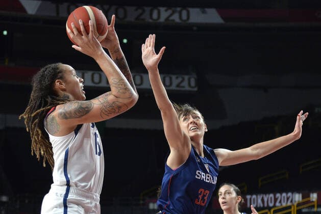 Tokyo 2020 in 2021, Basketball, Women, USA - Serbia