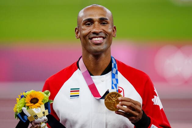 Tokyo 2020 in 2021, athletics, decathlon men, award ceremony